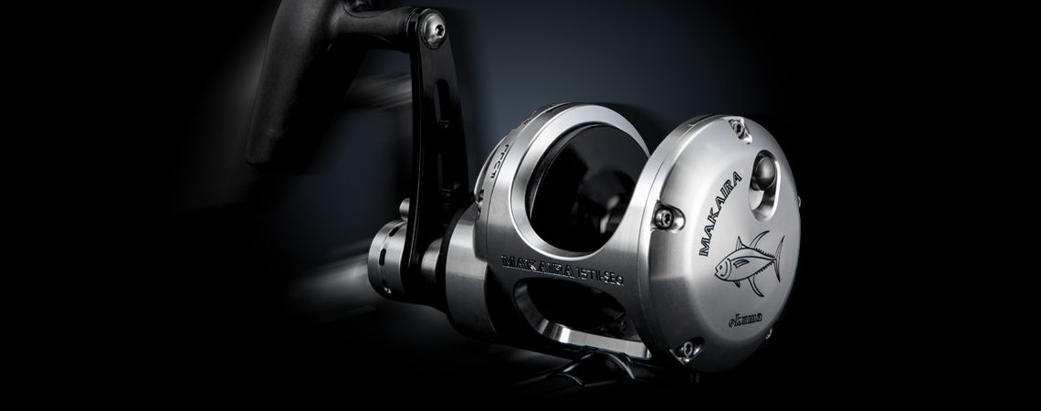 okuma 3830 reel Makaira SEa Lever Drag II anodization Okuma Solterra SLX inchB inch