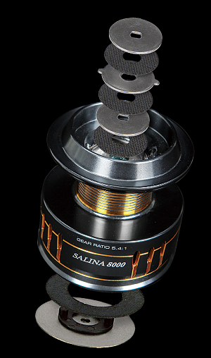 Okuma SALINA II 16000a Saltwater Jigging Spinning Reel /30kg drag Full Metal