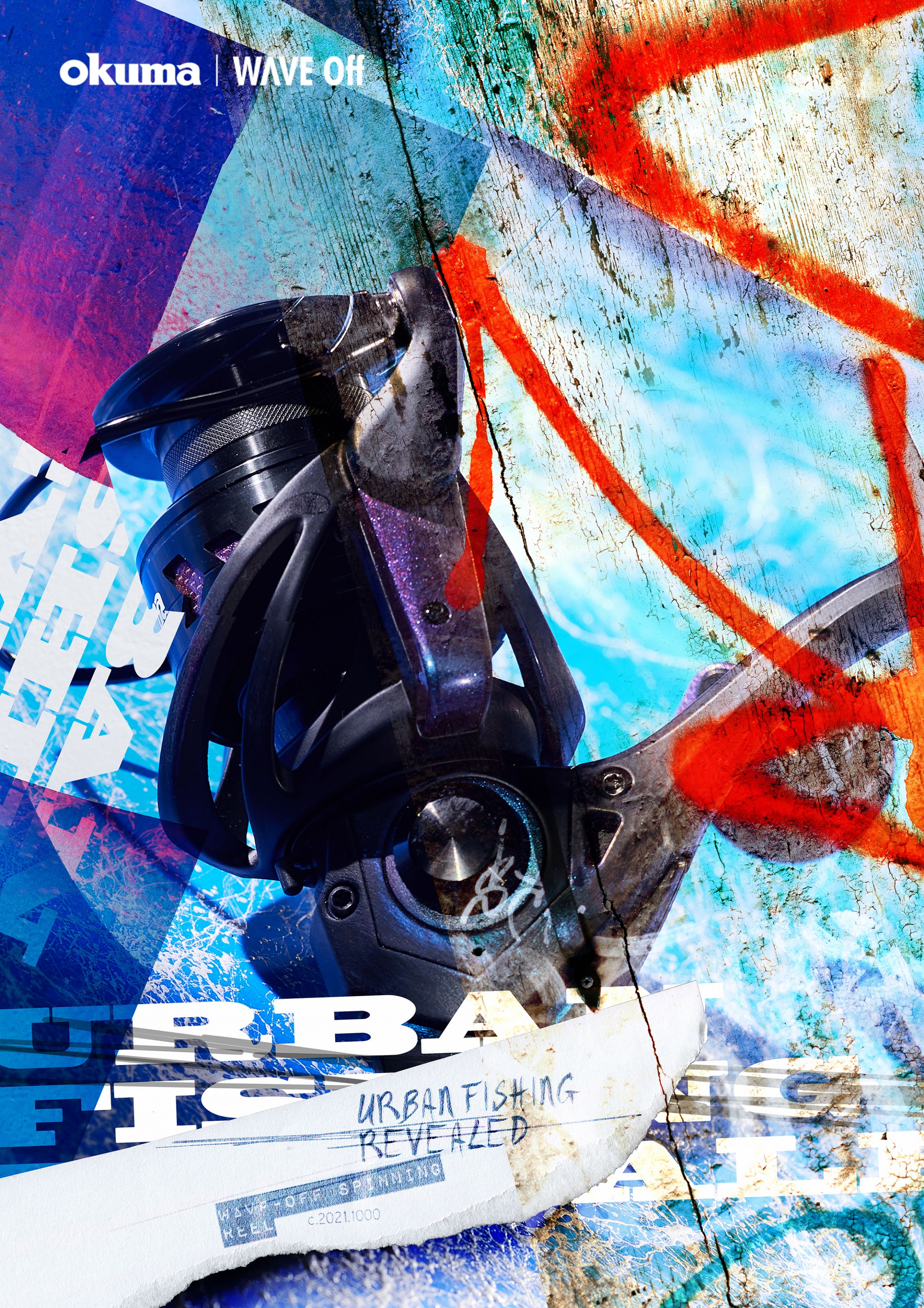 Wave Off Urban Fishing Spinning Reel (Limited Edition) | OKUMA Fishing ...