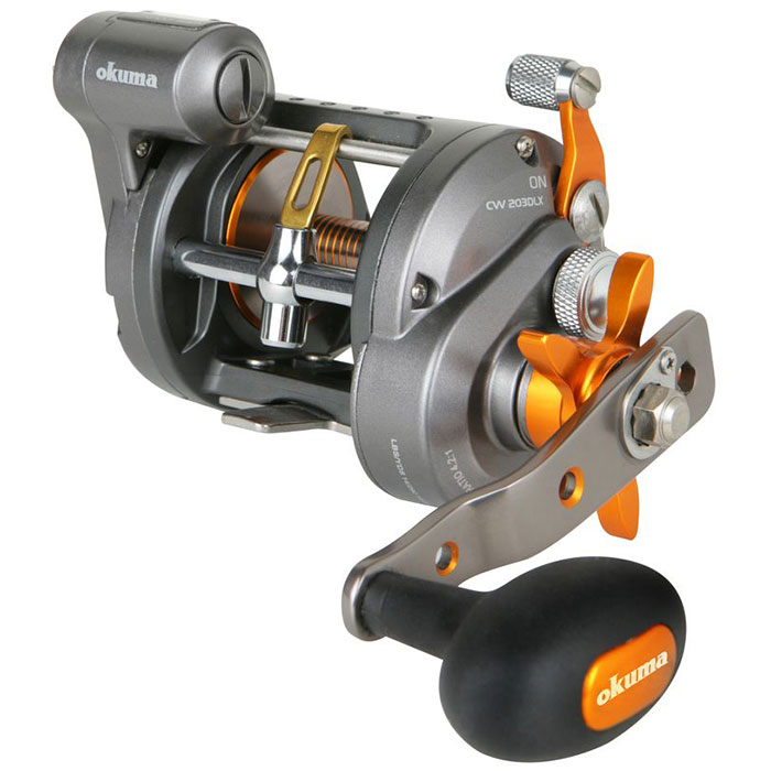 Okuma Cold Water Line Counter Reels, Right Hand - 731114, Trolling