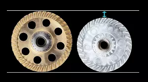 OVERSIZED PRECISION MACHINE CUT ALLOY MAIN GEAR