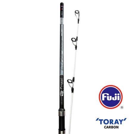 Cedros Surf Rod - Okuma Cedros Surf Rod- Toray 40T high modulus carbon blank construction- Solid carbon inserted hybrid tip- Fuji K-concept guides with Alconite insert and SIC top- Fuji DPS screw-lock reel seat with cushioned hood