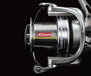 SÜPER UZUN VURUŞLU MAKARA 45MM