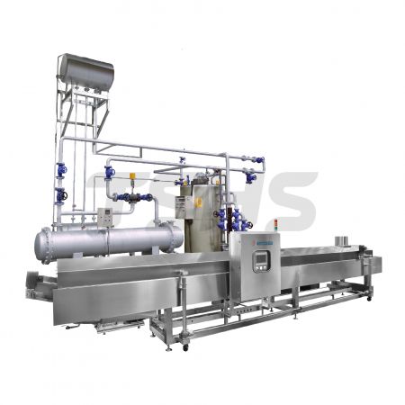 Continuous Fryer-Heat Convection Oil Heating System - The Heat Transfer Oil Heating System Fryer