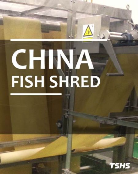 फ्राइड फिश क्रैकर्स उत्पादन लाइन, हरी मटर उत्पादन लाइन (चीन) - मछली का श्रेड उत्पादन लाइन