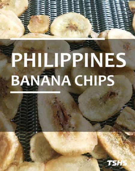 Produttore di linee di produzione di chips di banana con rivestimento di sciroppo (Filippine)