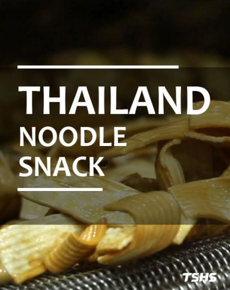 Línea de producción de fideos y snacks (Tailandia) - Línea de producción de fideos para bocadillos