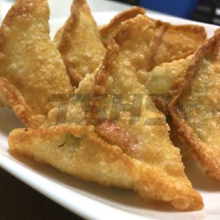 Fried Dumpling Continuous Conveyor Fryer (Canada)