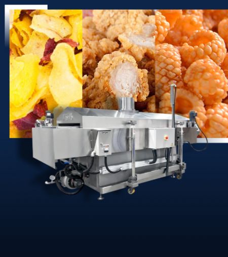 Tsunghsing (TSHS) Machinery is the professional manufacturer of continuous  frying machine and multi food dryer system equipment planning.