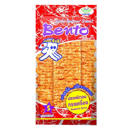อุปกรณ์ผลิตเบนโต้, ขนมจืดเบนโต้ไทยรสหวานและรสเผ็ด