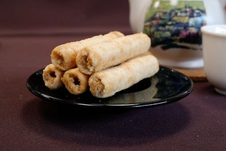 Gefüllter Reis-Puff-Riegel