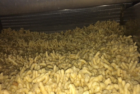 Sacima Produktionsmaschine, Sacima Herstellungsprozess