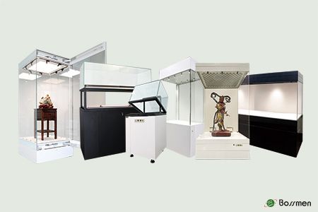 BOSSMEN Museum Showcases: Advanced Protection & Environmental Control