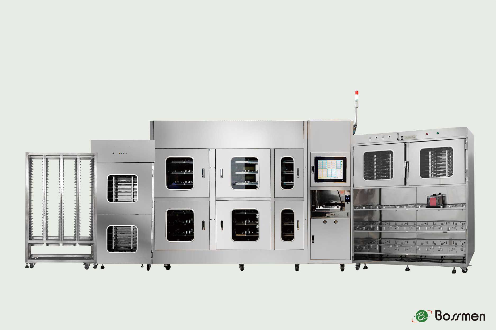 The Photomask Cabinet is designed for high-precision photomask storage, offering comprehensive humidity control solutions