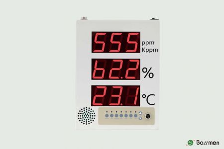 二氧化碳與溫濕度監控器