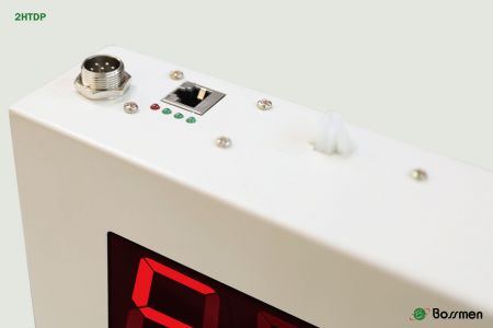 The 2HTDP IoT-enabled version supports remote monitoring, allowing users to access real-time temperature and humidity data anytime via network-connected software.