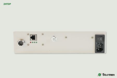 The power module of the 2HTDP system is positioned on the top of the unit for easy access and installation.