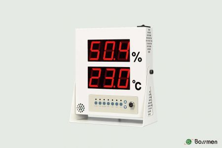 2HTDP-ST Temperature and Humidity Monitoring Unit with an alarm system.
