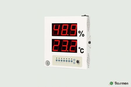 2HTDP Temperature and Humidity Monitoring Unit uses precise sensors to measure.