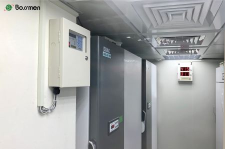Temperature and humidity monitoring system meets stringent regulatory standards, with real-time alerts and data logging to ensure the safe storage of pharmaceuticals and biotech products.
