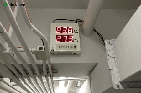 High-precision temperature and humidity monitoring system designed for electronics and precision manufacturing environments, ensuring stable equipment operation and enhanced product quality and reliability.