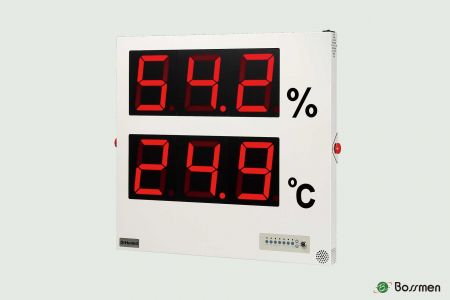 7HTDP Temperature and Humidity Monitoring Unit accurately measures temperature.