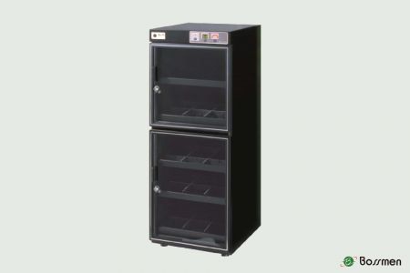 BK198(A) Dry Cabinet features precise microcomputer-controlled humidity.