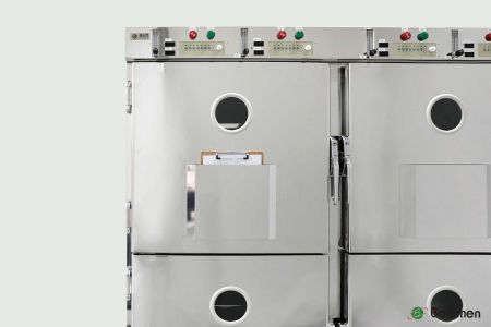 IC Substrate N2 Dry Cabinet with 11,900 data storage and RS232 interface for easy data management.