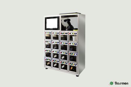 Barcode scan for easy solder paste tracking.