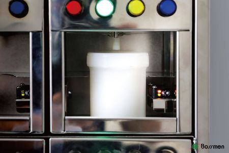 The Solder Paste Recovery Cabinet Unlock only after reflow: prevents errors.