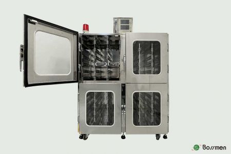 BM1159-2 Probe Card Drawer Cabinet with Pull-Out Trays.