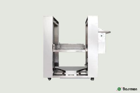 RACK升降台車 - 自動化的升降平台節省了人工搬運高層物品的時間和勞力。