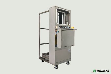 廢料自動傾倒台車減少重複性負擔，降低勞動強度，提升工作效率。