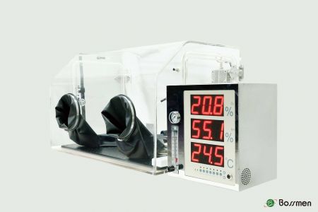 Nitrogen Glove Box ensures precision in semiconductor, crystal, and optics processing.