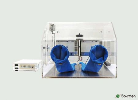 乾燥空氣手套櫃 - 乾燥空氣手套箱讓用戶能在完全控制的乾燥環境中進行精密操作。