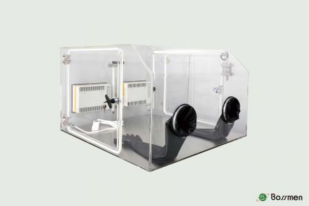 20% ~ 60% RH Glove Box - 20% ~ 60% RH Glove Box for lab use, with dust-proof function and adjustable humidity range.