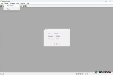 溫濕度監控軟體，內建記憶體，可儲存最多11,900筆溫濕度記錄值，可選循環記錄及對大值記錄模式。
