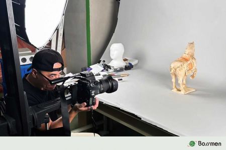 Cultural Relics Photography - Artifact photography capturing details and features for research and preservation.