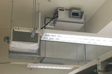 Warehouse humidity control unit for lab experiments and sensitive equipment.