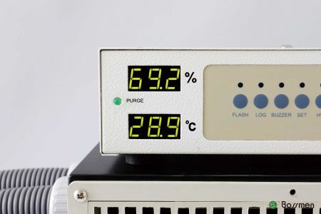 FN2HT Slimline Nitrogen Control System features a stainless steel nitrogen cabinet.