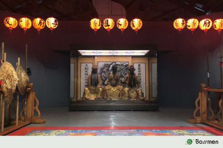 Case 2: Xiaolong Cultural Park Display Area.