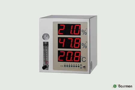 Nitrogen Control System (Oxygen Monitoring Equipped) - Nitrogen Control Unit with O2 monitoring, flow regulation, and humidity control for a stable environment.