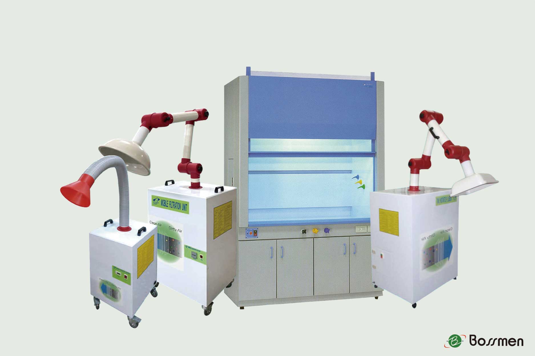 The Ventilation series can filter out fine particles or contaminants in the air.