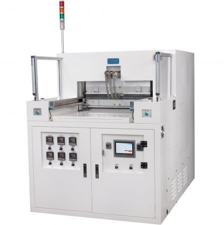 50톤 대형 보강 보드 고속 압출기