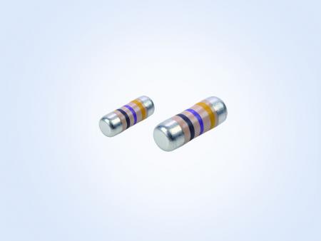 Resistor de Filme de Carbono ['MELF'] (0.25W 100Kohm 5%) - Carbon Film MELF Resistor 0.25W 100Kohm 5%