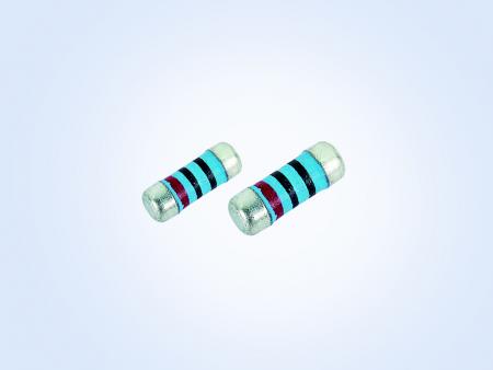 ヒューズ付きMELF抵抗器（0.5W 10Ω 5%） - Fusible MELF Resistor 0.5W 10ohm 5%