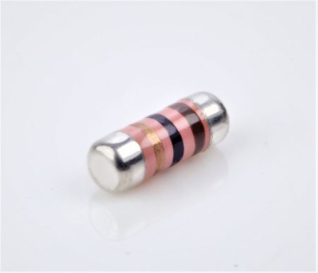 Resistor ['MELF'] Resistente a Surto (1W 75ohm 5%) - Surge Resistant MELF Resistor  1W 75ohm 5%