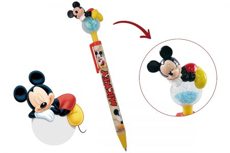 採用ATBC材質製作的3D立體公仔原子筆。