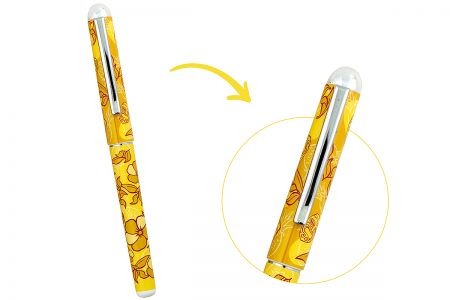 經典金屬筆夾鋼珠筆。