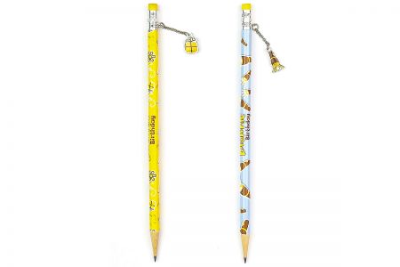 客製化吊飾鉛筆 - 客製化吊飾木頭鉛筆